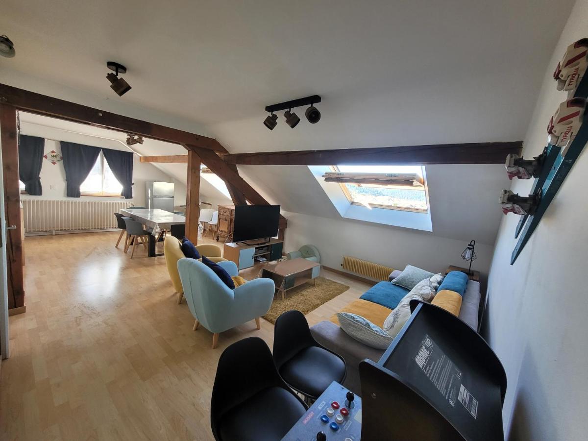 Le Tresor Des Vosges Appartement Spacieux Et Lumineux 80M2 - Jeux Arcades - Ideal Famille 4 A 6 Personnes Gérardmer Kültér fotó