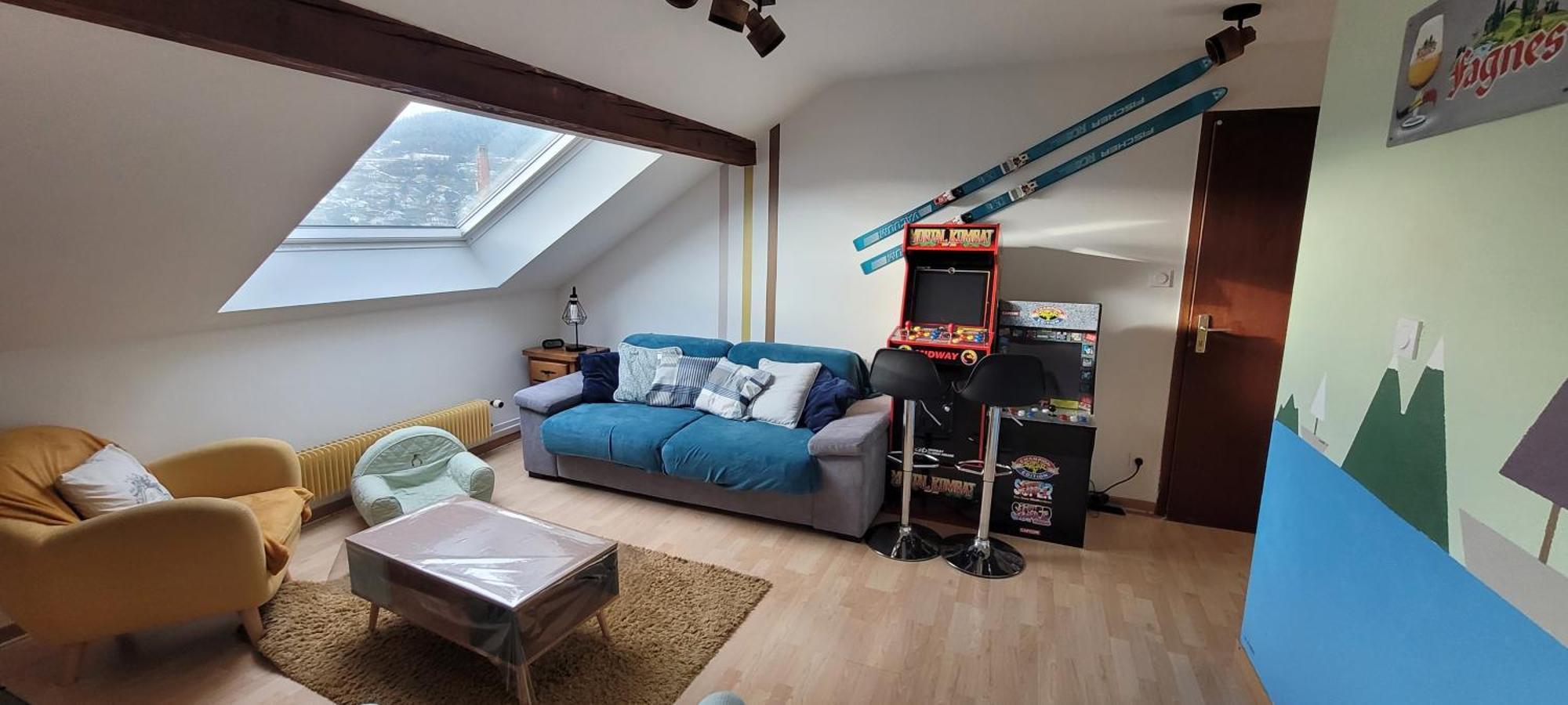 Le Tresor Des Vosges Appartement Spacieux Et Lumineux 80M2 - Jeux Arcades - Ideal Famille 4 A 6 Personnes Gérardmer Kültér fotó